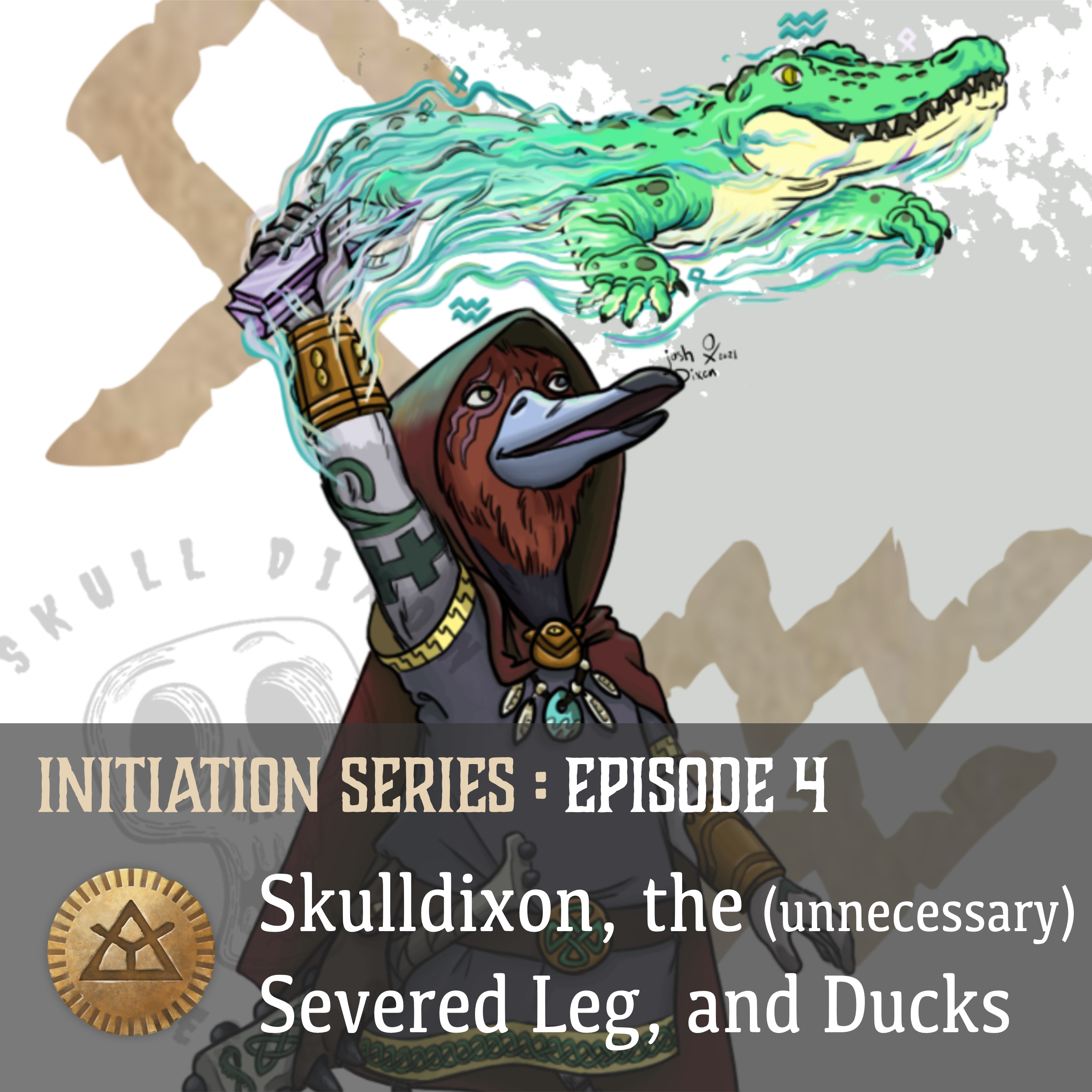 Gloranthan Initiation: Skulldixon, The Unnecessary Severed Leg, and Ducks