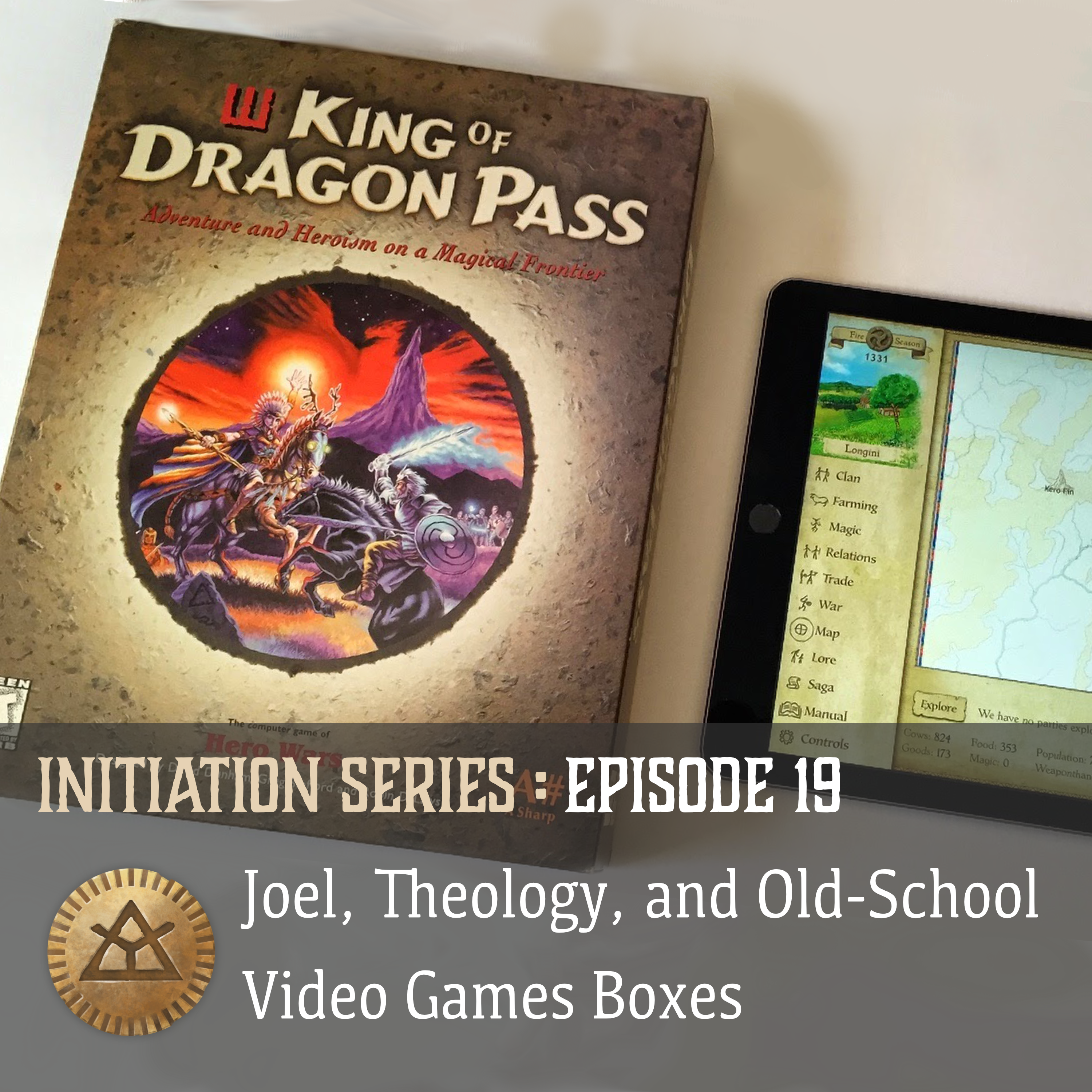 Glorantha Initiation: Joel, Theology, and Old-School Video Games Boxes